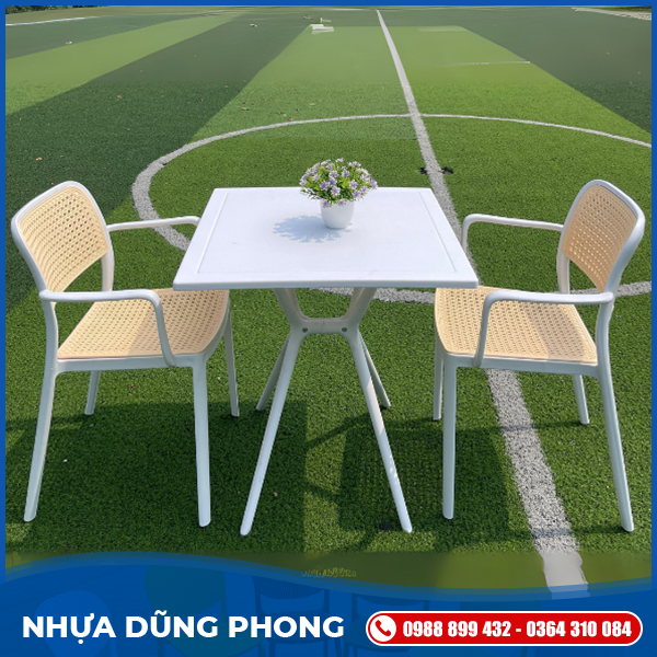Ghế giả mây có tay	